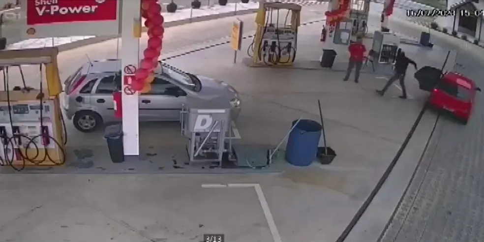 Frentista Morto A Tiros Enquanto Trabalhava Em Posto De Gasolina