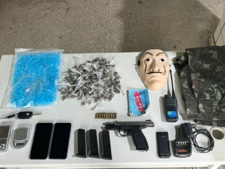 Confronto com a Polícia Militar resulta em suspeito morto e apreensões