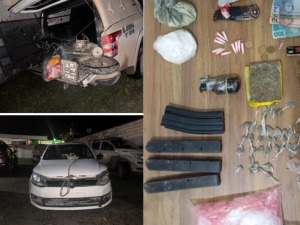 Polícia apreende drogas, munições e explosivo após confronto em Barrolândia