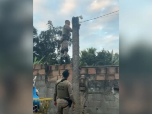 Polícia encontra sistema de videomonitoramento ilegal em Agrovila