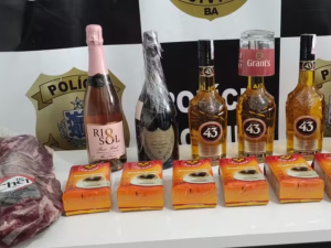 Funcionário é preso após furtar R$ 10 mil em filé mignon, whisky e champanhe