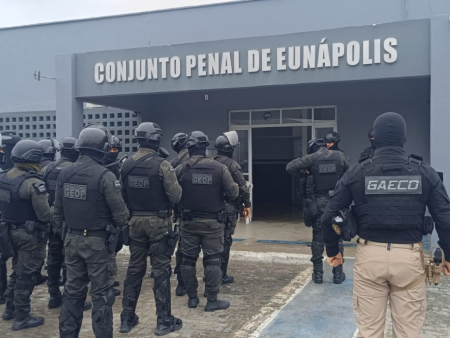 Operação Redenção II reforça combate ao crime organizado no Conjunto Penal de Eunápolis