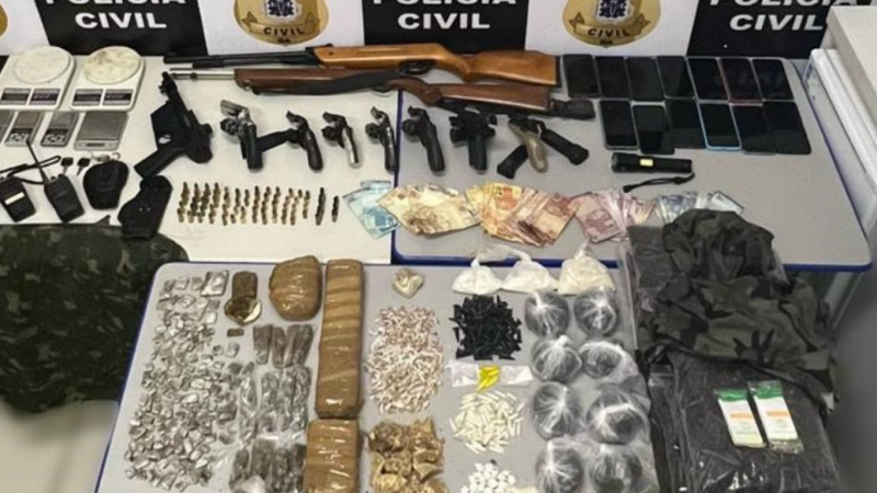 Seis suspeitos morrem em confronto durante megaoperação policial na zona rural de Itabela