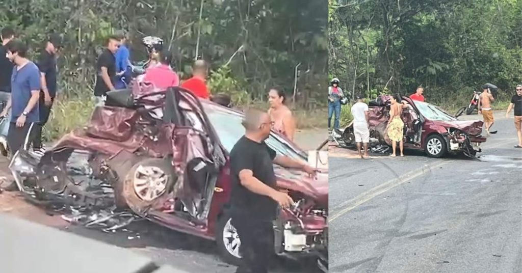 Acidente entre dois veículos deixa feridos na BR-110 neste domingo (28)
