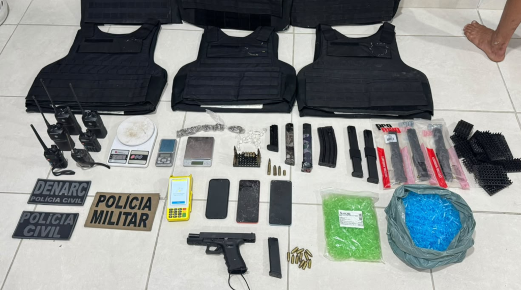 Operação policial deixa um morto, dois presos e armas apreendidas em Porto Seguro